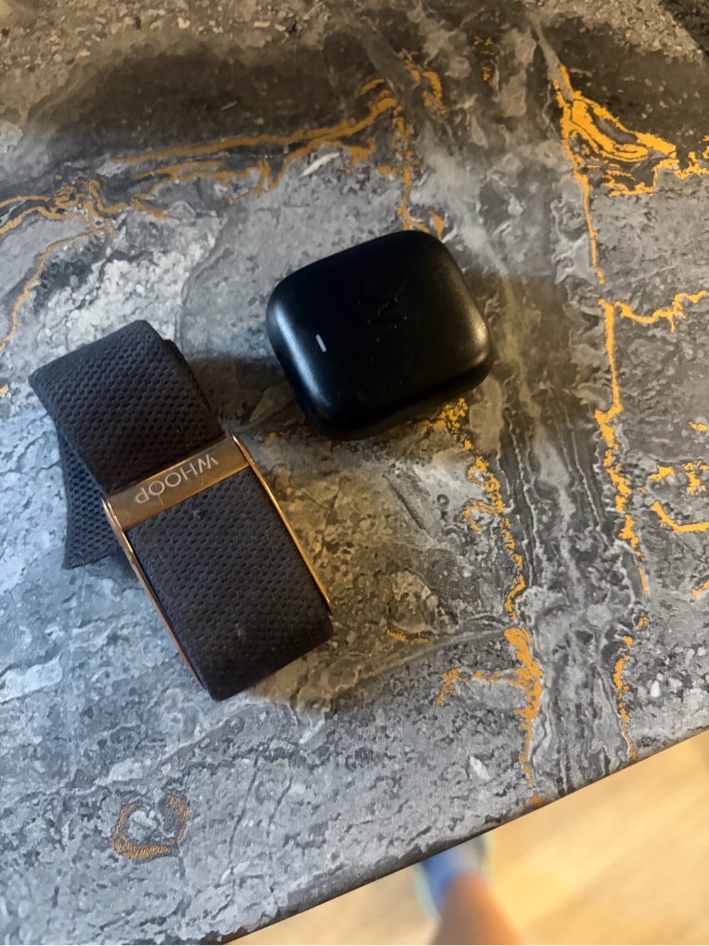 Whoop 4.0 band and battery pack
